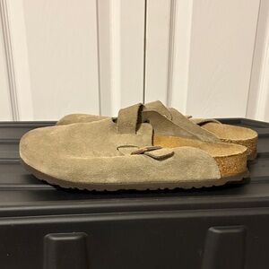 Birkenstock Tan Suede Loafers
